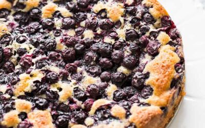Blueberry Kuchen (Coffee Cake)